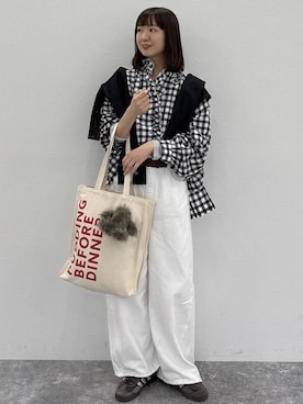 シュナさん（レディース・160cm）の春コーディネート