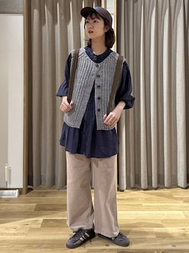 シュナさん（レディース・160cm）の冬コーディネート