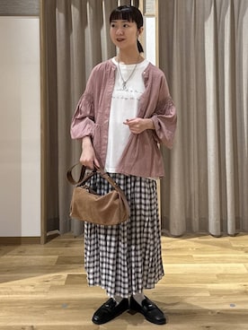 シュナさん(レディース・160cm)の冬コーディネート