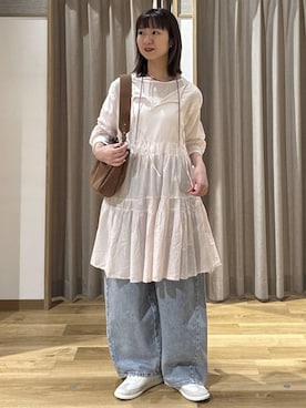 シュナさん（レディース・160cm）の春コーディネート