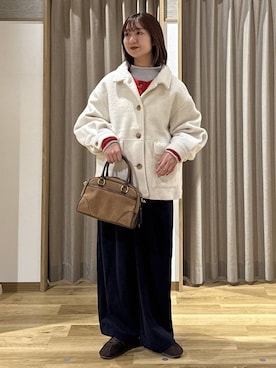 シュナさん（レディース・160cm）の冬コーディネート