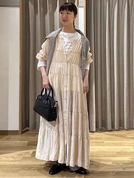 シュナさん（レディース・160cm）の冬コーディネート