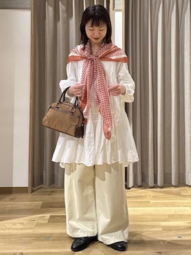 「studio CLIP（スタディオクリップ）のアイテム」を使った、シュナさん（レディース・160cm）の冬コーディネート