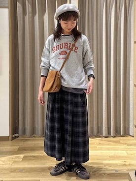 シュナさん(レディース・160cm)の秋コーディネート