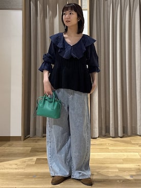 シュナさん（レディース・160cm）の冬コーディネート