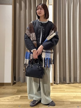 シュナさん（レディース・160cm）の冬コーディネート