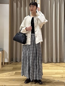 シュナさん（レディース・160cm）の冬コーディネート