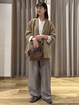 シュナさん（レディース・160cm）の春コーディネート