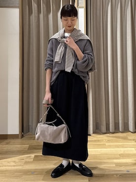 シュナさん（レディース・160cm）の冬コーディネート