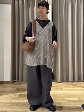 シュナさん（レディース・160cm）の春コーディネート