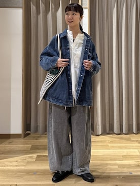 シュナさん（レディース・160cm）の冬コーディネート