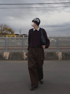 sino_uta777さん（骨格ナチュラル・メンズ・172cm）の秋コーディネート