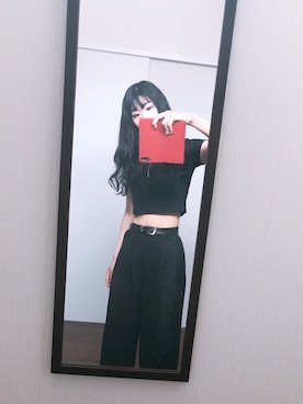 「PAGEBOY（ページボーイ）のアイテム（トップス、その他）」を使った、ゆさん（レディース・166cm）の夏コーディネート