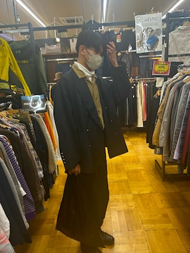 「ショッピング」｜「アイテム（ジャケット/アウター）」を使った、DAIさん（メンズ・179cm）の冬コーディネート