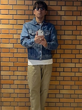 「アイテム（ジャケット/アウター）」を使った、mkny7284さん（メンズ・176cm・50代）の秋コーディネート