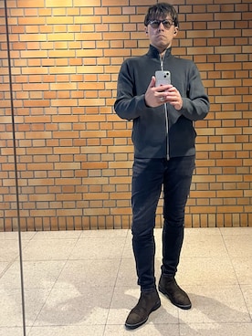 「アイテム（リング）」を使った、mkny7284さん（メンズ・176cm）の秋コーディネート