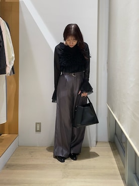 「Te chichi（テチチ）のアイテム（その他シューズ）」を使った、ninaさん（レディース・157cm）の秋コーディネート