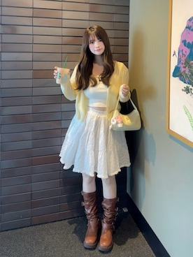 「お洒落さんとつながりたい」｜fu yuさん（レディース・160cm）の秋コーディネート