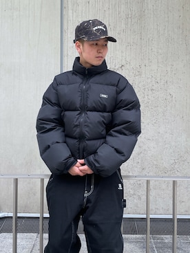 「XLARGE（エクストララージ）のアイテム（ダウンジャケット/コート）」を使った、Xlarge_Willyさん（メンズ・165cm）の秋コーディネート