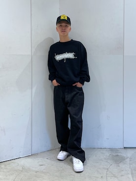 「XLARGE原宿」｜「アイテム（帽子）」を使った、Xlarge_Willyさん（メンズ・165cm）の秋コーディネート