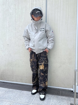 「XLARGE原宿」｜「アイテム（ブルゾン）」を使った、Xlarge_Willyさん（メンズ・165cm）の秋コーディネート