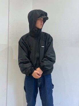 「XLARGE原宿」｜「アイテム（ブルゾン）」を使った、Xlarge_Willyさん（メンズ・165cm）の秋コーディネート