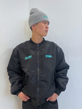 「XLARGE原宿」｜「アイテム（帽子）」を使った、Xlarge_Willyさん（メンズ・165cm）の秋コーディネート