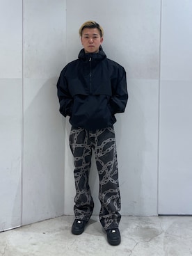 「アイテム（ブルゾン）」を使った、Xlarge_Willyさん（メンズ・165cm・20代）の春コーディネート