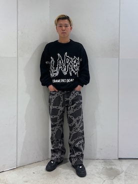 「XLARGE原宿」｜Xlarge_Willyさん（メンズ・165cm）の春コーディネート