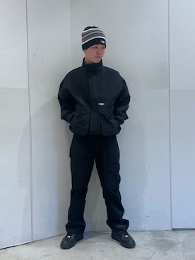 「アイテム（ブルゾン）」を使った、Xlarge_Willyさん（メンズ・165cm・20代）の春コーディネート