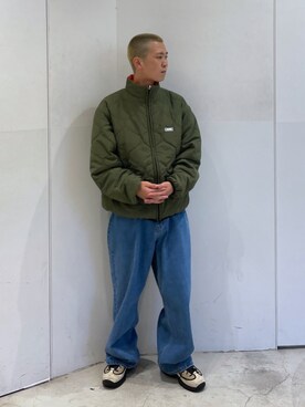 「XLARGE原宿」｜「アイテム（ブルゾン）」を使った、Xlarge_Willyさん（メンズ・165cm）の秋コーディネート