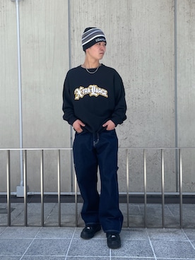 「XLARGE（エクストララージ）のアイテム（帽子）」を使った、Xlarge_Willyさん（メンズ・165cm）の春コーディネート