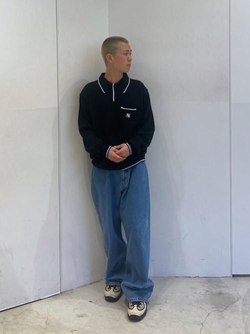 大人気 XLARGE OLD ENGLISH KNIT POLO SHIRT 襟がPOINT 大人気 XLARGE OLD ENGLISH KNIT POLO SHIRT 襟がPOINT (X-Large