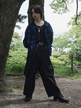 「アイテム（その他シューズ）」を使った、shuuさん（メンズ・163cm）の夏コーディネート