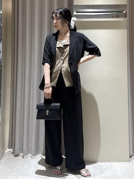harunaさん（レディース・162cm）の夏コーディネート