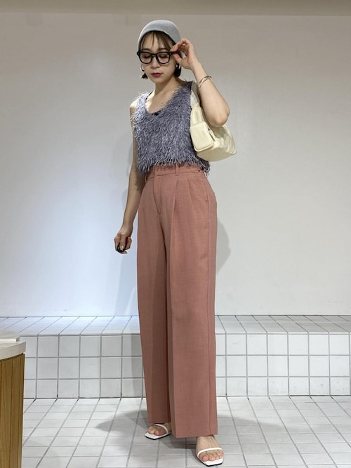 wales bonner ノースリーブ トップス タンクトップ フリンジ wales