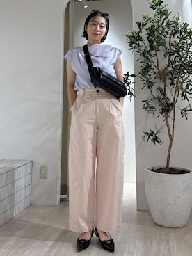「VIS（ビス）のアイテム」を使った、harunaさん（レディース・162cm）の夏コーディネート