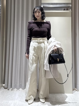 「アイテム（バッグ）」を使った、harunaさん（レディース・162cm・30代）の冬コーディネート