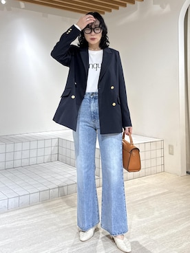 harunaさん（レディース・162cm）の冬コーディネート