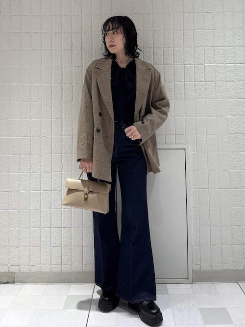 【セレモニー/通勤対応】【新色追加】ひねり金具ワンハンドルミニショルダーバッグ