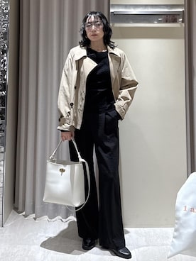 harunaさん（レディース・162cm）の春コーディネート