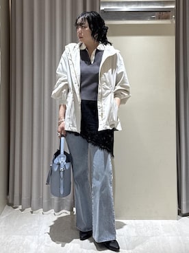 「VIS（ビス）のアイテム」を使った、harunaさん（レディース・162cm）の春コーディネート