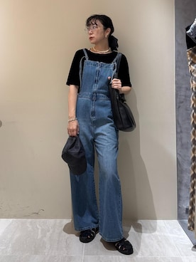 「アイテム（ショルダーバッグ）」を使った、harunaさん（レディース・162cm・30代）の夏コーディネート