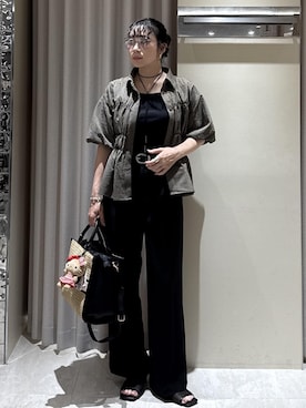 「VIS（ビス）のアイテム」を使った、harunaさん（レディース・162cm）の夏コーディネート