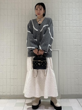 「アイテム（アクセサリー）」を使った、harunaさん（レディース・162cm・30代）の冬コーディネート
