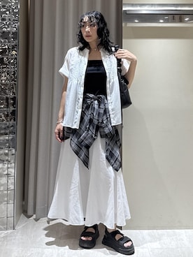 harunaさん(レディース・162cm)の夏コーディネート