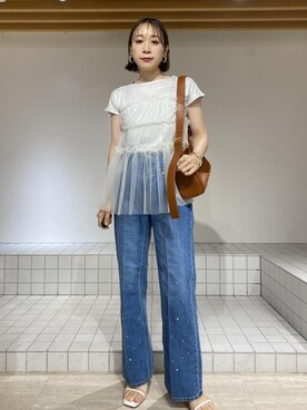 harunaさん（レディース・162cm）の夏コーディネート