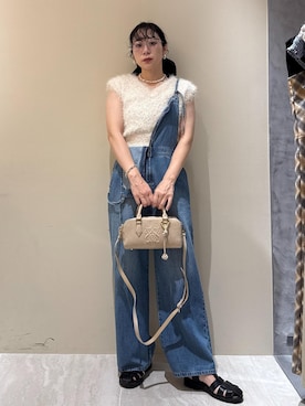 「VIS（ビス）のアイテム」を使った、harunaさん（レディース・162cm）の夏コーディネート