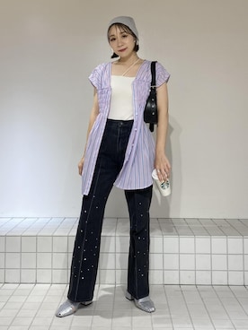 harunaさん(レディース・162cm)の夏コーディネート