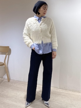 「お正月・初詣コーデ」｜harunaさん（レディース・162cm）の冬コーディネート